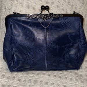Elegant Navy Blue Women's Bag